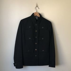 Eccoci Snap Button Utility Jacket Sz S